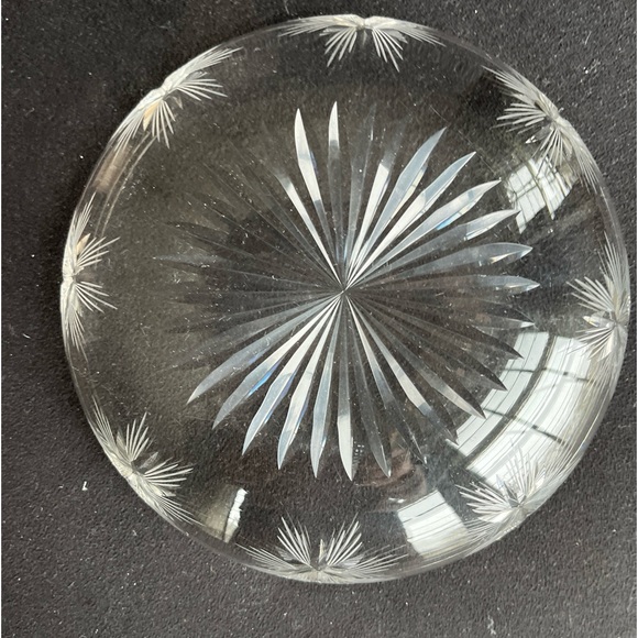 VTG Cut Glass 8” Bowl - Picture 3 of 4